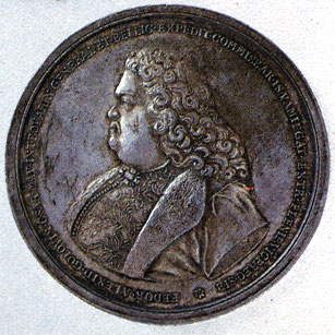 Medal with a portrait of F.A. Golovin, the first holder of the order