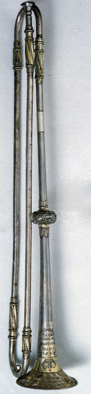 Silver trumpet -  collective award for the taking of Berlin in 1760