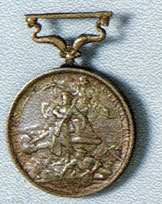 French medal for participants in the defence of Port Arthur during the war with Japan in 1904-1905