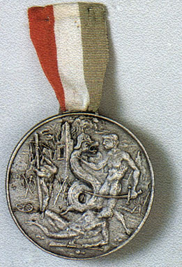 Foreign decorations of the Resistance awarded to Soviet citizens: and the medal 'To Russian Partisans' (Italy)