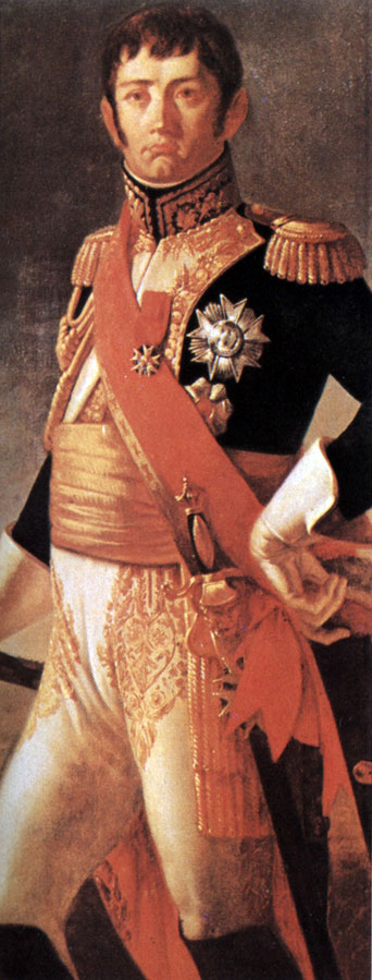 Портрет французского маршала Мюрата со знаками ордена Почетного легиона. Начало XIX в.